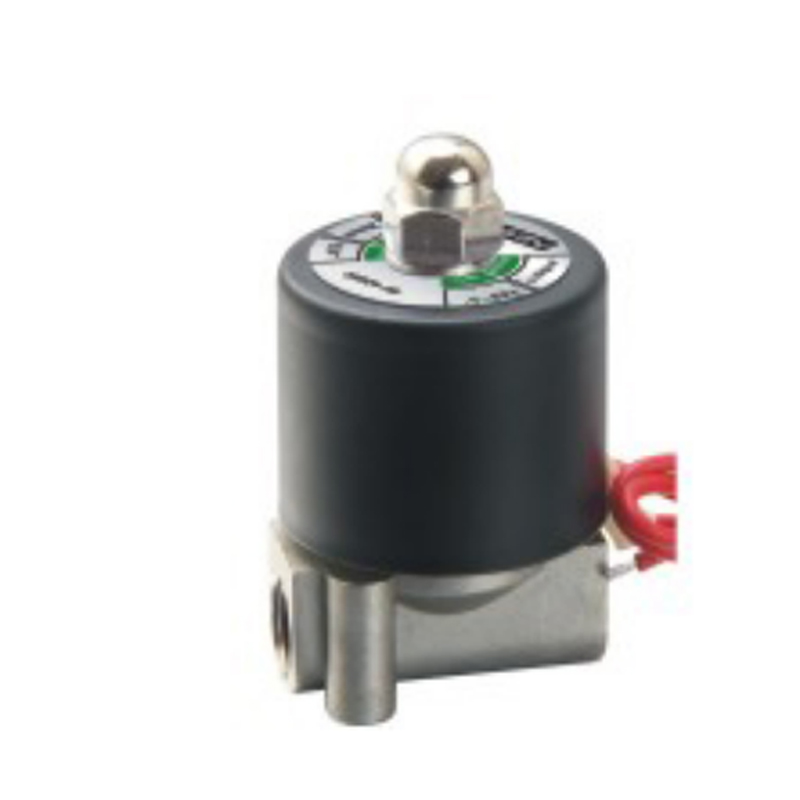 Électrovanne en acier inoxydable à 2 voies, série 2S, 2 positions