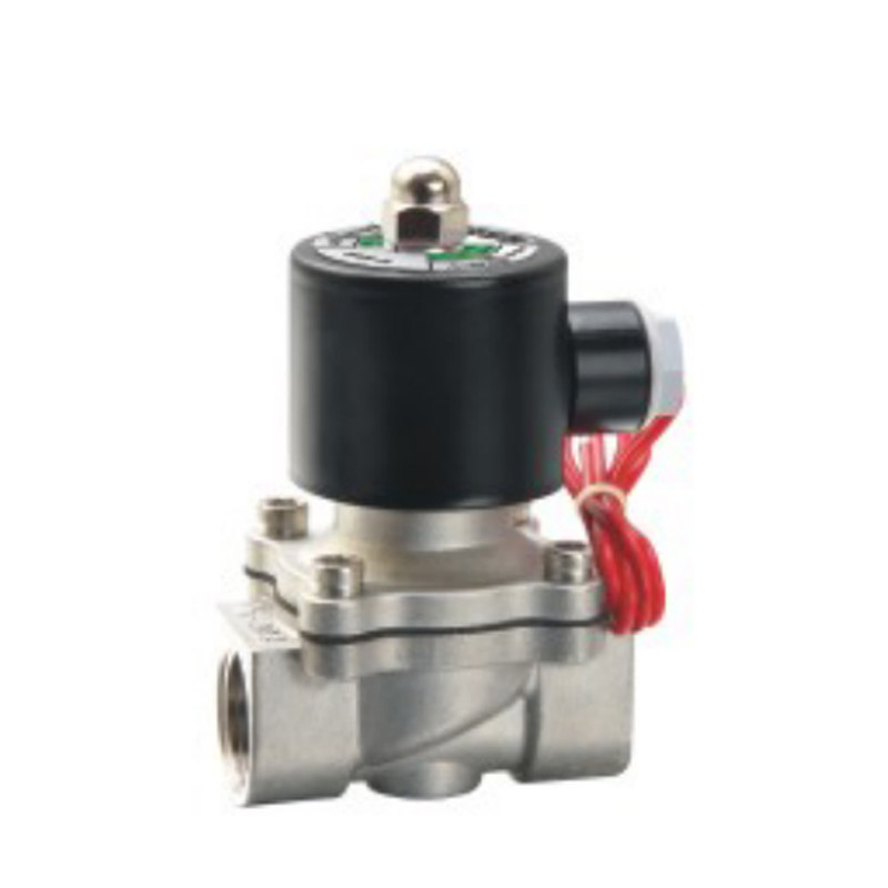 Électrovanne en acier inoxydable à 2 voies, série 2S, 2 positions