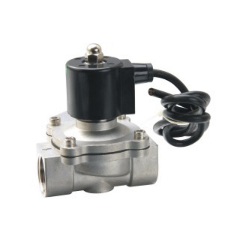 Électrovanne en acier inoxydable à 2 voies, série 2S, 2 positions