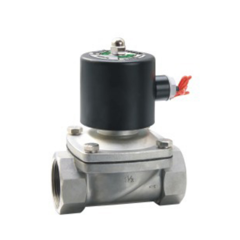 Électrovanne en acier inoxydable à 2 voies, série 2S, 2 positions