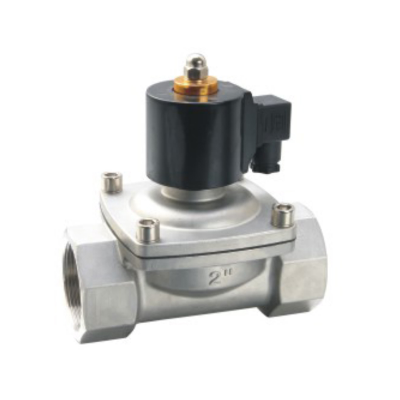 Électrovanne en acier inoxydable à 2 voies, série 2S, 2 positions