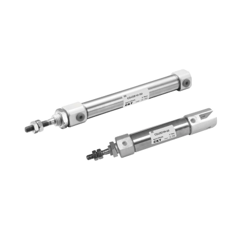 Mini-vérin en acier inoxydable série CJ2 (double effet)