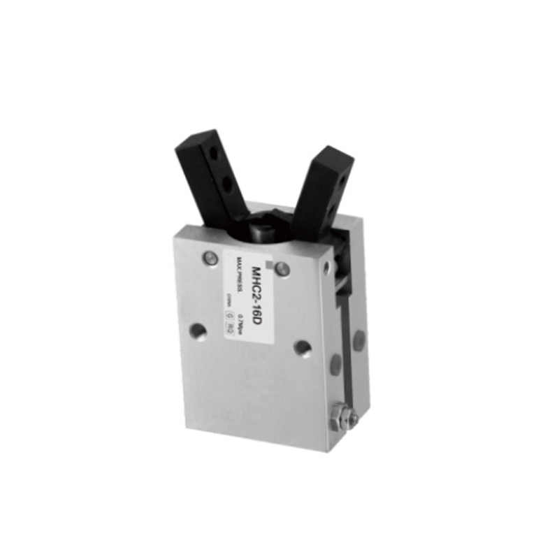 Pince pneumatique série MHC2 (type d'ouverture et de fermeture du point d'appui)