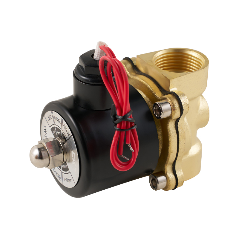 Électrovanne en cuivre à 2 voies, série 2W, 2 positions