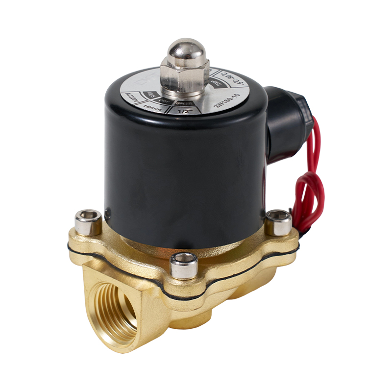 Électrovanne en cuivre à 2 voies, série 2W, 2 positions